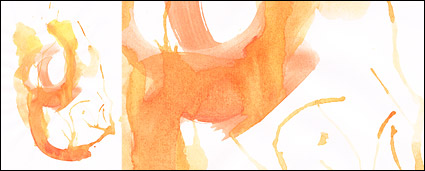 Before the ink watercolor picture material-032