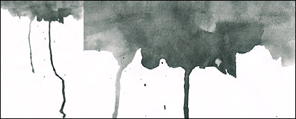 Before the ink watercolor picture material-029