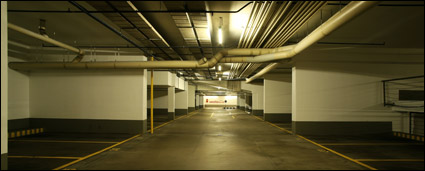 Underground parking picture material