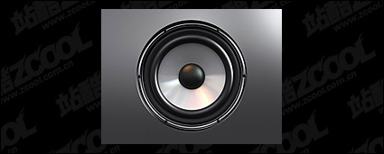 Stereo speakers picture material