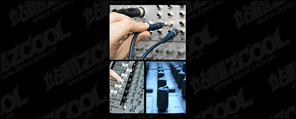 Recording console picture material