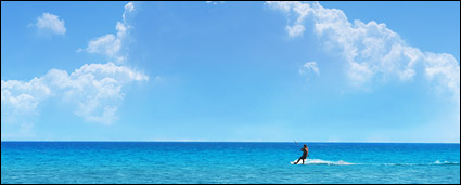 Water sports entertainment picture material