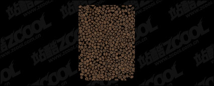 Background material picture quality coffee beans