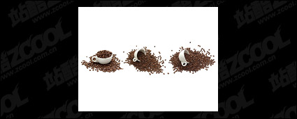 Coffee beans picture material-2