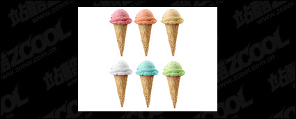Ice-cream cones picture quality material