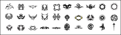 Extremeclipart Vector material - the tide totem-2