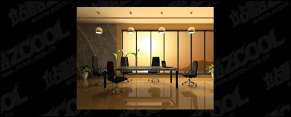 Company conference room boutique picture material