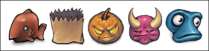 Halloween logo transparent PNG icon