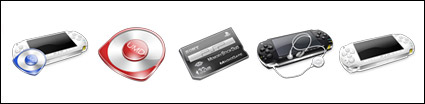 PSP series of transparent material PNG