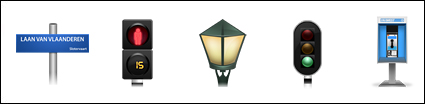 City facilities series transparent PNG icon