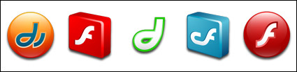 Crystal Macromedia software series transparent png icon