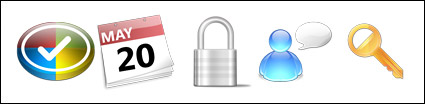 Radium Pack icon series of transparent PNG icon
