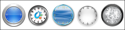 Clock background series of transparent PNG icon