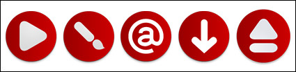 Red charm campaign transparent PNG icon