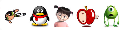 Png image cartoon series of transparent material
