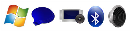 Vista style series of transparent PNG icon