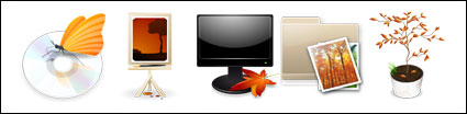 Theme of the autumn series transparent PNG icon
