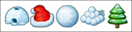 Christmas cartoon icon transparent PNG