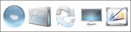 Three-dimensional crystal transparent PNG icon