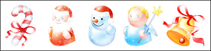 Crystal Christmas transparent PNG icon