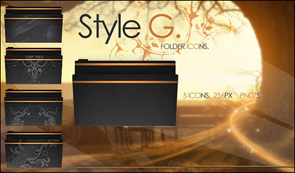Fashion China Wind Series computer folder icon png