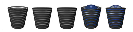 Large trash computer icon png