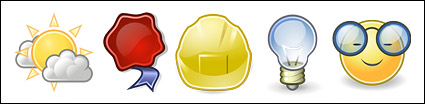 Full three-dimensional computer cartoon style icon png