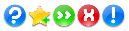 Common operation button campaign icon png