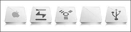 iDisks Apple Computer hard drives large icon png