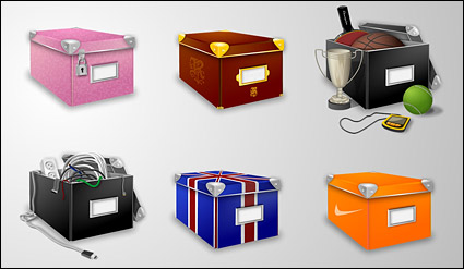 Large box of creative computer icon png