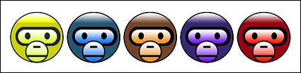 Baby milo Face cute monkey head icon png