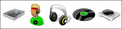 DJ music-related series png icon