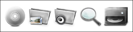Retro style computer icon png