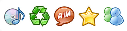Vista computer system cartoon style icon png