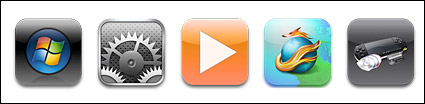 iphone style computer software icon png