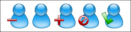 Alternative msn online status icon png