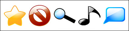 Crystal cartoon style super computer icon png