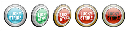 Lucky Strike theme of the computer icon png