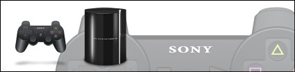 SONY PLAYSTATION 3 large icon transparent png