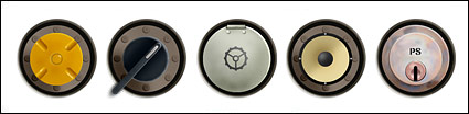 Circular metal texture computer icon transparent png