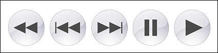 Radio play button icons transparent png