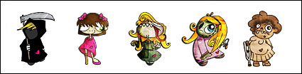 Alternative Zombie doll transparent png