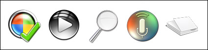 Longhorn Vista computer style icon transparent png