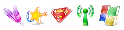 Crystal full three-dimensional computer style icon transparent png