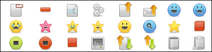 Web Design category system for small icons transparent png