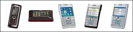 NOKIA (Nokia) E series phones transparent png