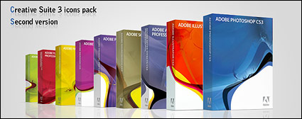 adobe CS3 series of packaging, folders, documents, computer icon transparent png