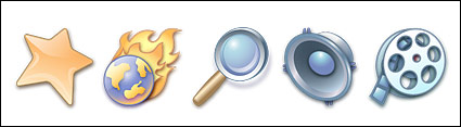 Pastel three-dimensional cartoon style full set of computer icon png