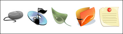 Mix Glossy computer cartoon style icon png