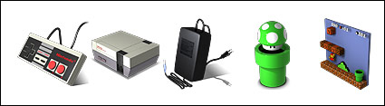 The classic Nintendo game consoles computer icon png